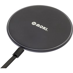 MOKI CHARGEPAD QI WIRELESS CHARGER 5W BLACK