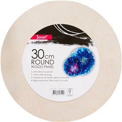 JASART ROUND ARTIST PANELS 30CM