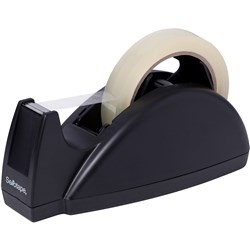 SELLOTAPE DESKTOP DUAL CORE TAPE DISPENSER FITS 25MM & 75MM CORE BLACK